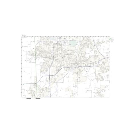 Buy ZIP Code Wall Map of Joliet, IL ZIP Code Map Laminated Online at ...