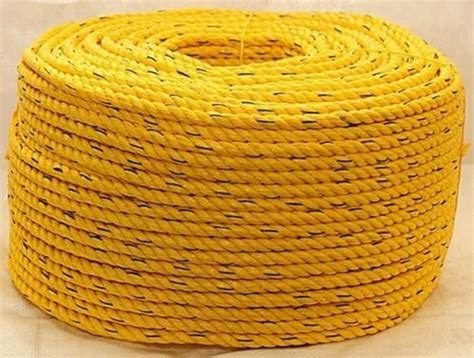 Mm Yellow Pp Danline Rope For Rescue Operation At Rs Kg In