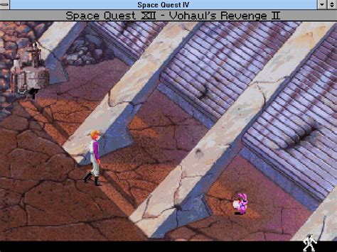 Screenshot Of Space Quest Iv Roger Wilco And The Time Rippers Windows 3x 1991 Mobygames