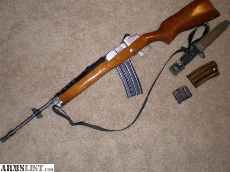 Armslist For Sale Ruger Mini 14 Gb Stainless 223 With Extras