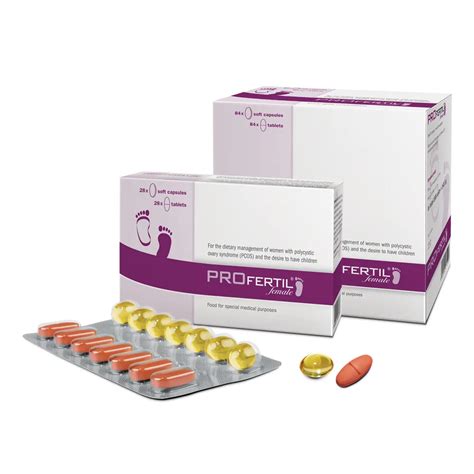 ПРОФЕРТИЛ ЗА ЖЕНИ капсули 28бр + таблетки 28бр PROFERTIL capsules 28s ...
