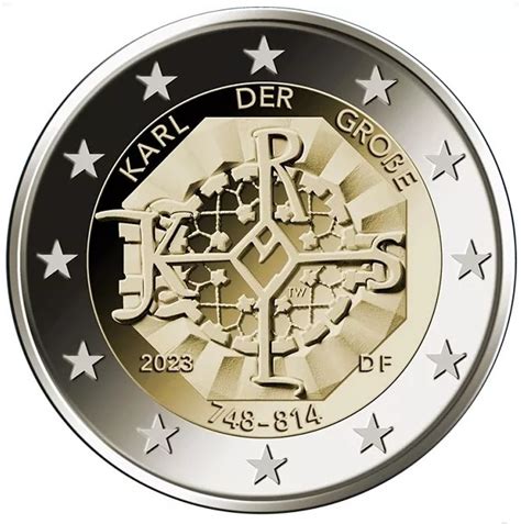 2 Euro Sondermünze Deutschland 2023 Karl der Große