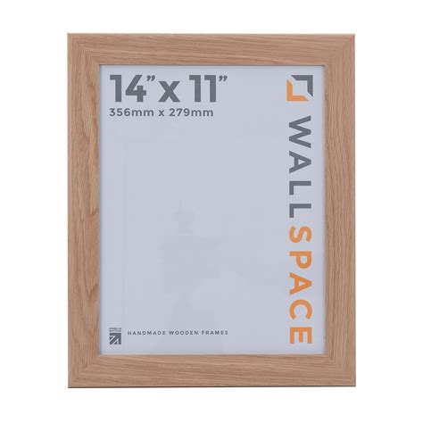 Buy Wall Space Wide 14x11 Oak Frame Wide Oak 14x11 Inch Picture Frame 14 X 11 Inch Oak Photo