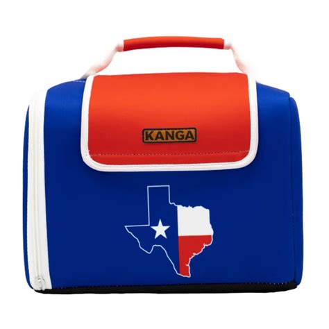 Kanga Coolers Texas Tech Flag Kase Mate Standard 12 Pack Cooler Texas