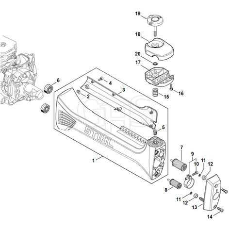 Stihl Fs C Em Av System Parts Diagram Ghs