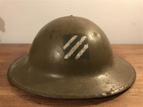 Chase Militaria Ww U S Rd Infantry Division Helmet