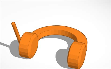 3d Design Headphone Tinkercad