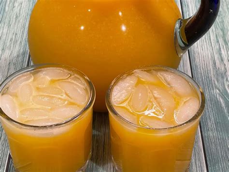 Agua Fresca De Piña Con Mango Muy Rica Y Refrescante La Cocina De Sol