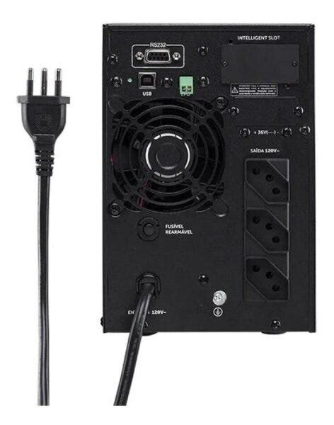 Nobreak Online Rack Torre Intelbras Dnb 1 5kva 120v Preto MadeiraMadeira