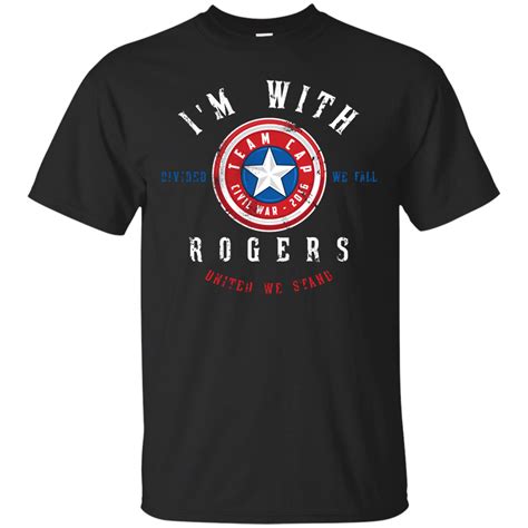 Team Cap Captain America Cotton T Shirt