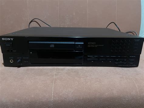 Cd Player Sony Cdp X Es Audioweb