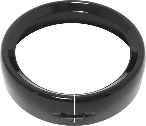 Harddrive Black Motorcycle Headlight Trim Ring 1988 2020 Harley Touring