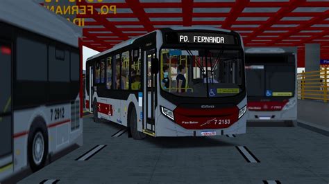 Mapa SP Área 7 Millennium V Volvo B290LRE Linha 9040 10 YouTube