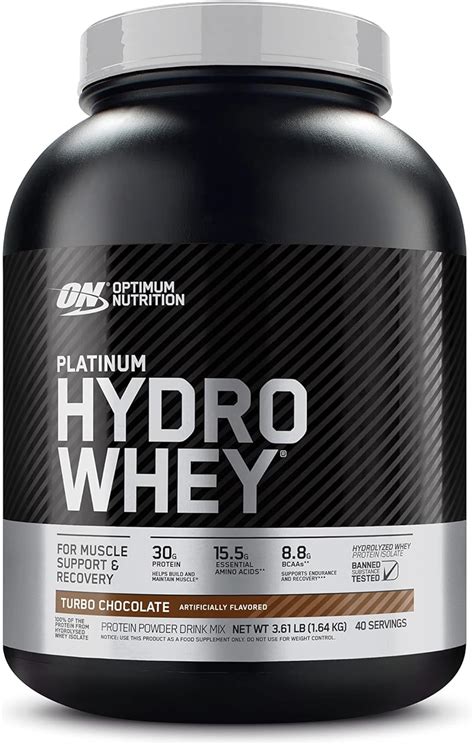 Optimum Nutrition Platinum Hydrowhey Protein Powder 100 Hydrolyzed Whey Protein