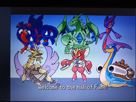 First Playthrough Hall Of Fame Amazing Game 10 10 R Pokemoninfinitefusion