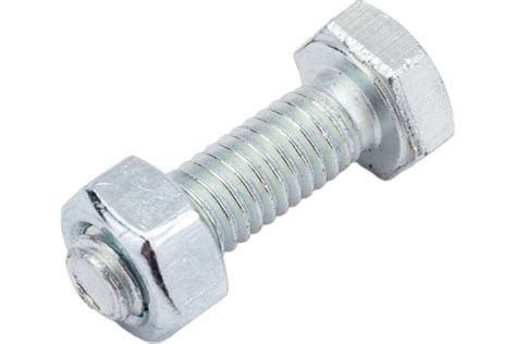 Болт Невский Крепеж DIN 933, с шестигранной головкой, цинк, М6x20 ...