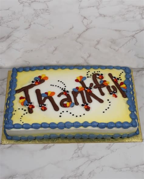 Thankful Cake Duke Bakery Local Bakery Since 1951