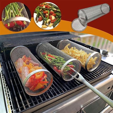 Churrasco Em A O Inoxid Vel Cooking Grill Outdoor Camping Grelha