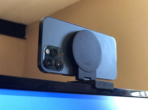 Belkin Iphone Mount Review Every Display Needs This Magsafe Mount