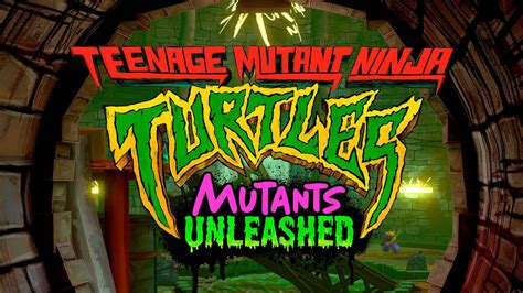 Tmnt Mutants Unleashed Basado En La Ltima Pel Cula De Las Tortugas