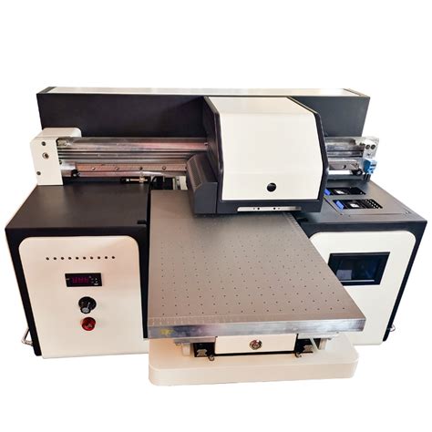 A Small Format Xp Tx Print Heads Dtf Flatbed Uv Printer With