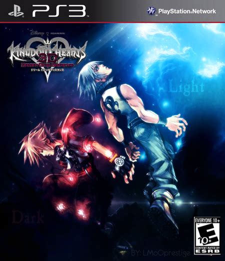 Kingdom Hearts D Dream Drop Distance Ps Cover By Lmoo Prestige On