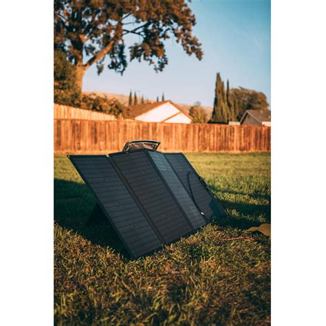 Ecoflow Panneau Solaire Module Monocristallin Pliable Noir W