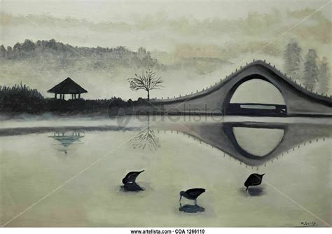 El puente japonés Mercedes Gordo Andres Artelista