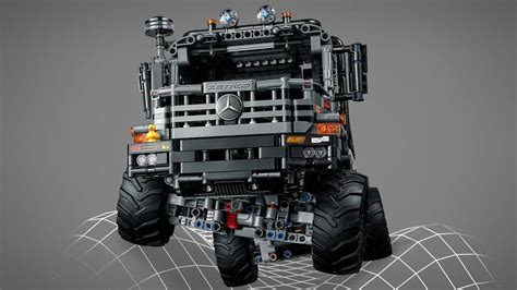 Lego Technic Le Camion D Essai X Mercedes Benz Zetros