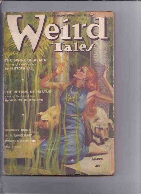 Weird Tales Magazine Pulp Volume 33 Xxxiii 3 March 1939