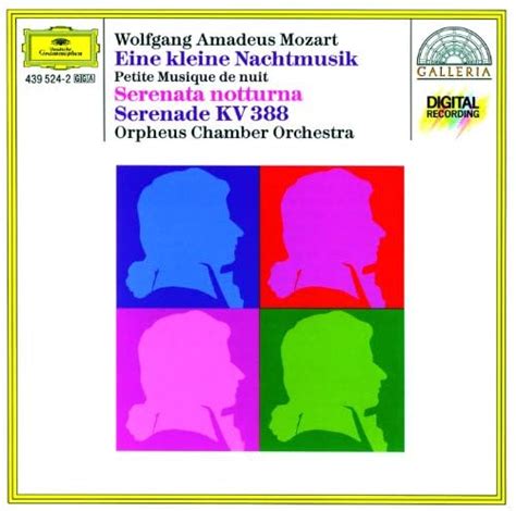 Mozart Serenade In D K Serenata Notturna Von Orpheus Chamber