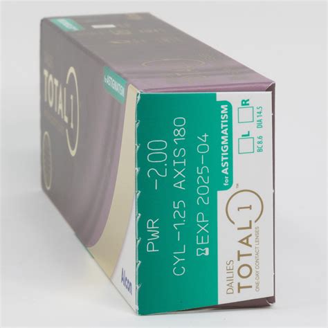 Dailies Total1® For Astigmatism (30 Pack) | Free Shipping