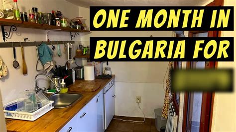 How Much Did It Cost To Spend A Month In Bulgaria S Capital Youtube