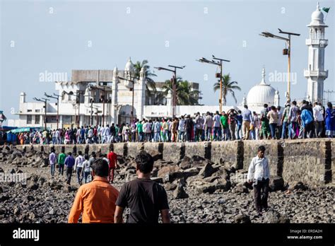 Mumbai India,Indian Asian,Worli,Haji Ali Dargah,mosque,tomb,Indo ...