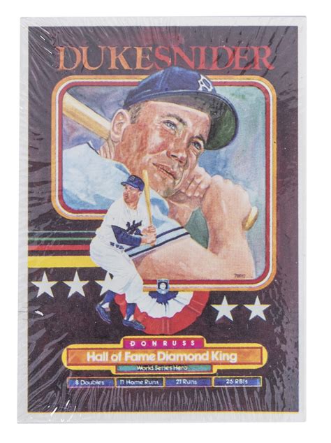 Lot Detail 1984 Donruss Baseball Complete Factory Sealed Set