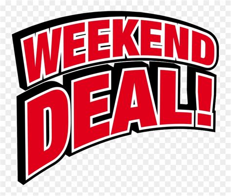 Weekend Deal - Special Weekend Deals, HD Png Download - 753x633 ...