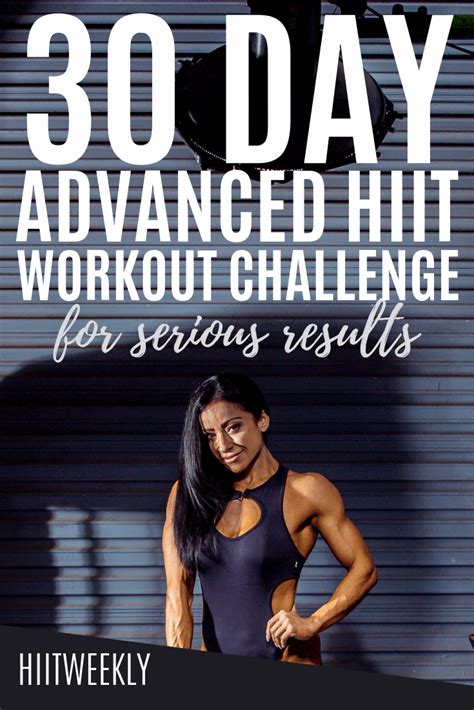 30 Day Workout Challenge Advanced Hiit Hiitweekly