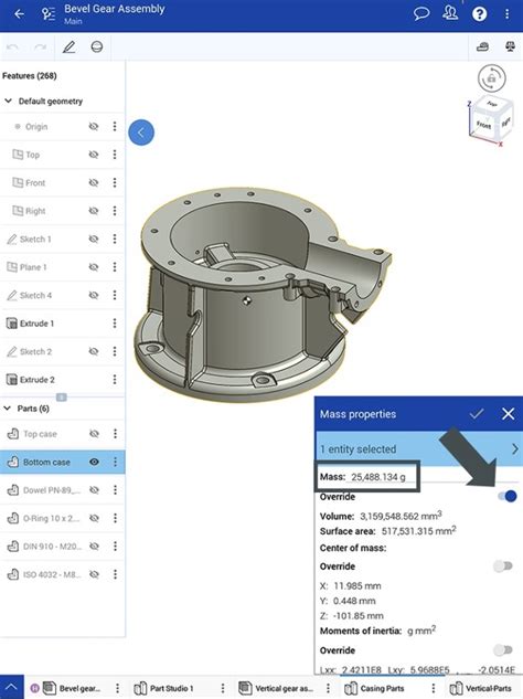 Context Visibility Mutual Trim Hole Tolerances Onshape