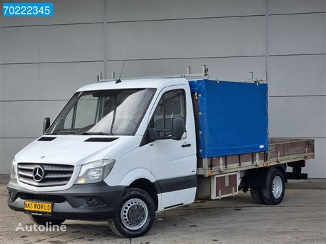 Mercedes Benz Sprinter 516 CDI 160pk Open Laadbak Dubbellucht Trekhaak