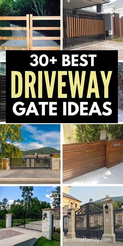 45 Simple Cheap Driveway Gate Ideas And Designs For A Sleek And