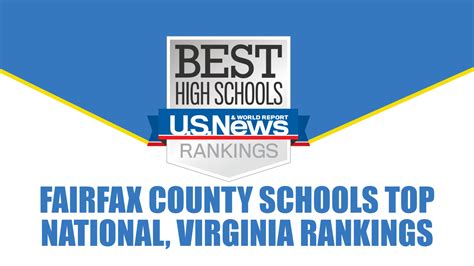 Fairfax County Schools Top National, Virginia Rankings - TysonsToday