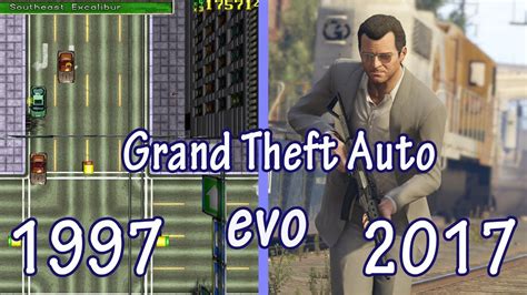 Gta Evolution Of Grand Theft Auto Youtube