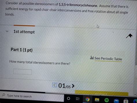 Solved Consider all possible stereoisomers of | Chegg.com 