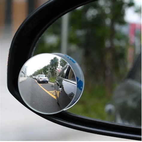 Rimless Mirrors 360 Degree Hd Blind Spot Mirror Adjustable Car Rearview