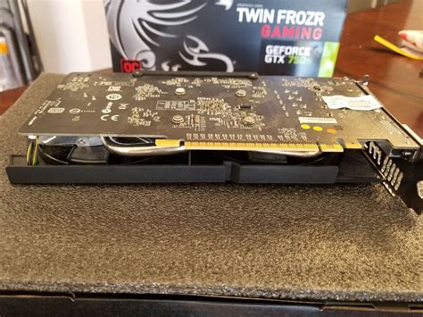 MSI NVIDIA GeForce GTX 750 Ti Twin Frozr OC Gaming Series Graphics Card