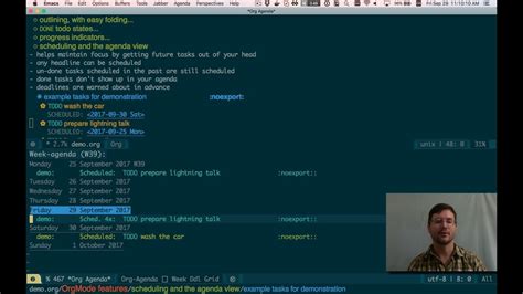 Enhancing Your Focus With Orgmode Youtube