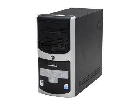 Open Box Emachines Desktop Pc T Ra Intel Pentium Gb Ddr