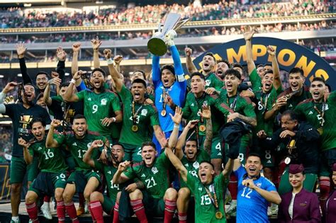 M Xico Se Corona Campe N De La Copa Oro La Jornada San Luis