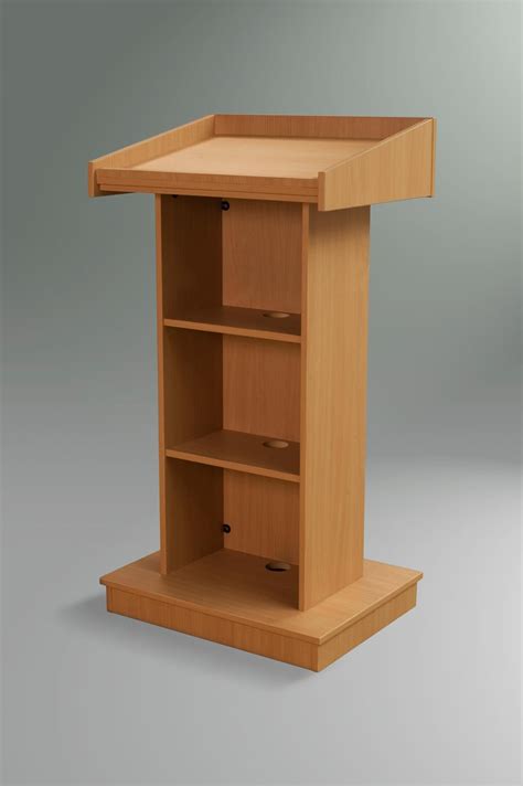 Wood Podium Designs