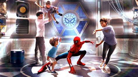 New Avengers Campus Concept Art Reveals 'Training Center' Meet & Greets ...